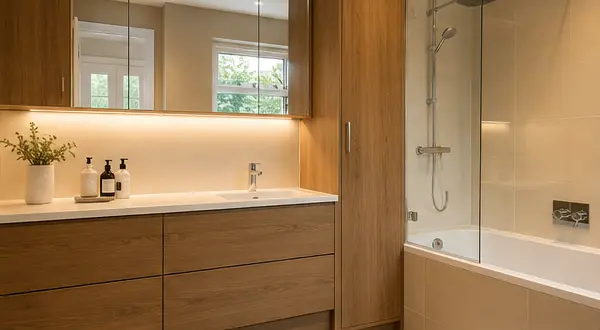 How to plan a bathroom renovation in an East Kilbride home bathroom example