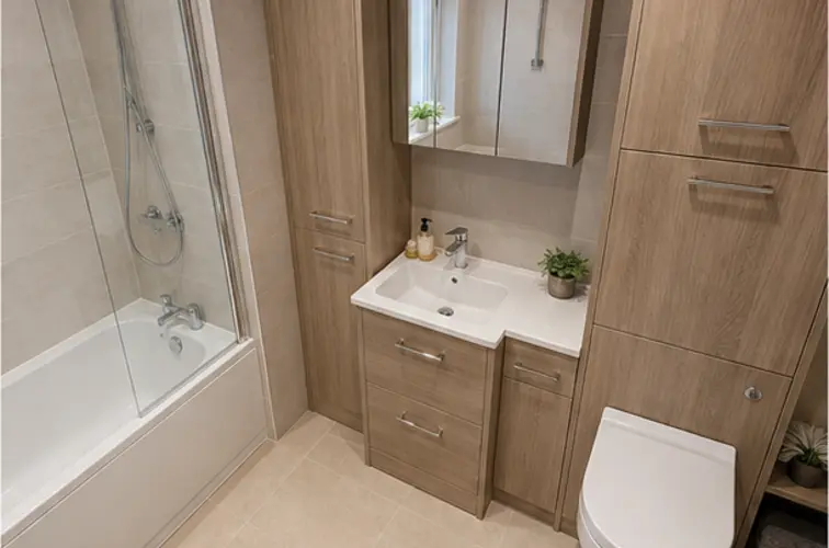 7 Ways to Make a Small East Kilbride Bathroom Feel Bigger Gallery – bathroom design example 3