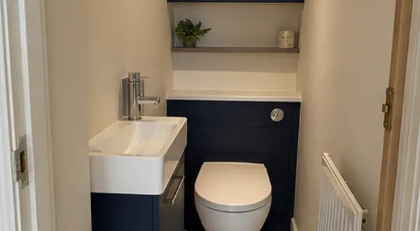 Small bathroom ideas for East Kilbride homes bathroom example